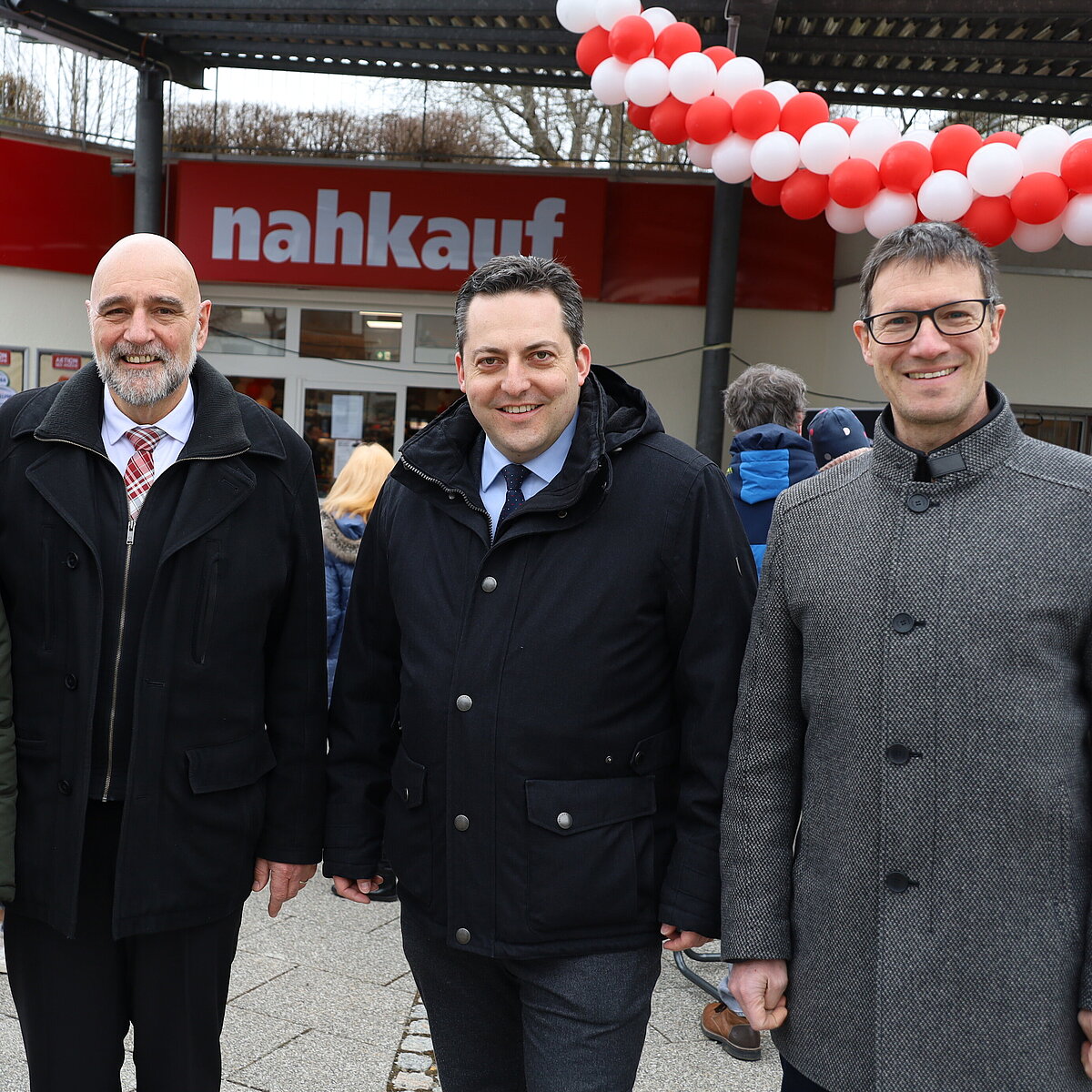 Eröffnung des Nahkauf Markt in der Wöschhalde Baugenossenschaft